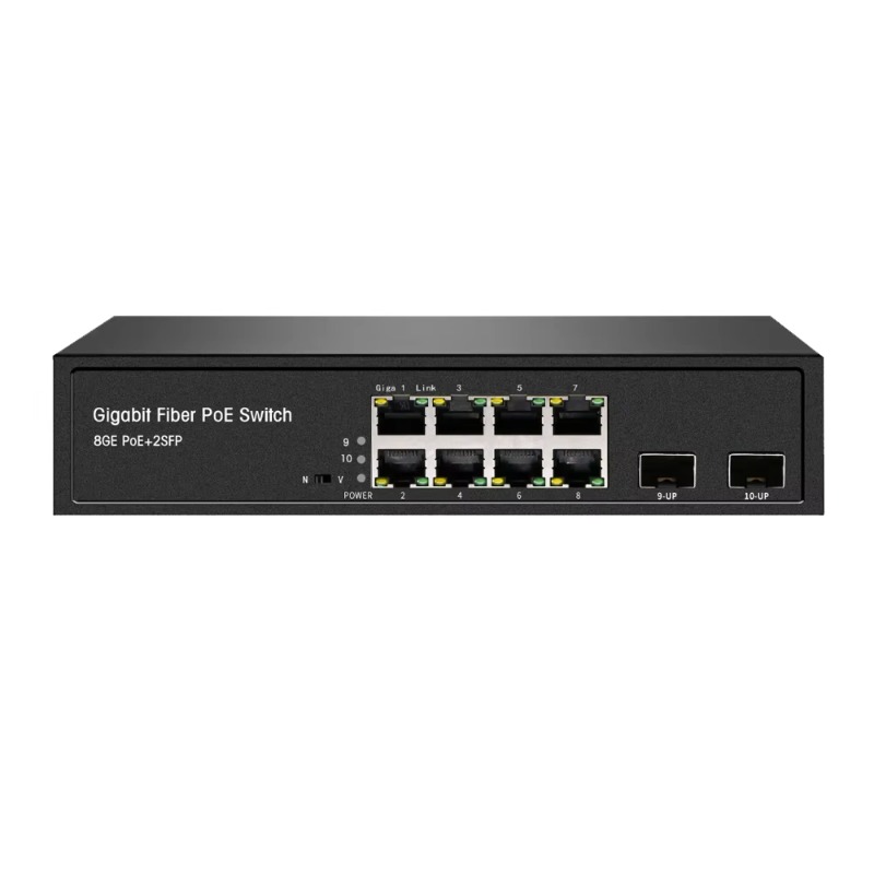OEM ODM 8-Ports Full Gigabit N - Managed Gigabit Poe Switch 8 Port 802.3At ulasan dan harga