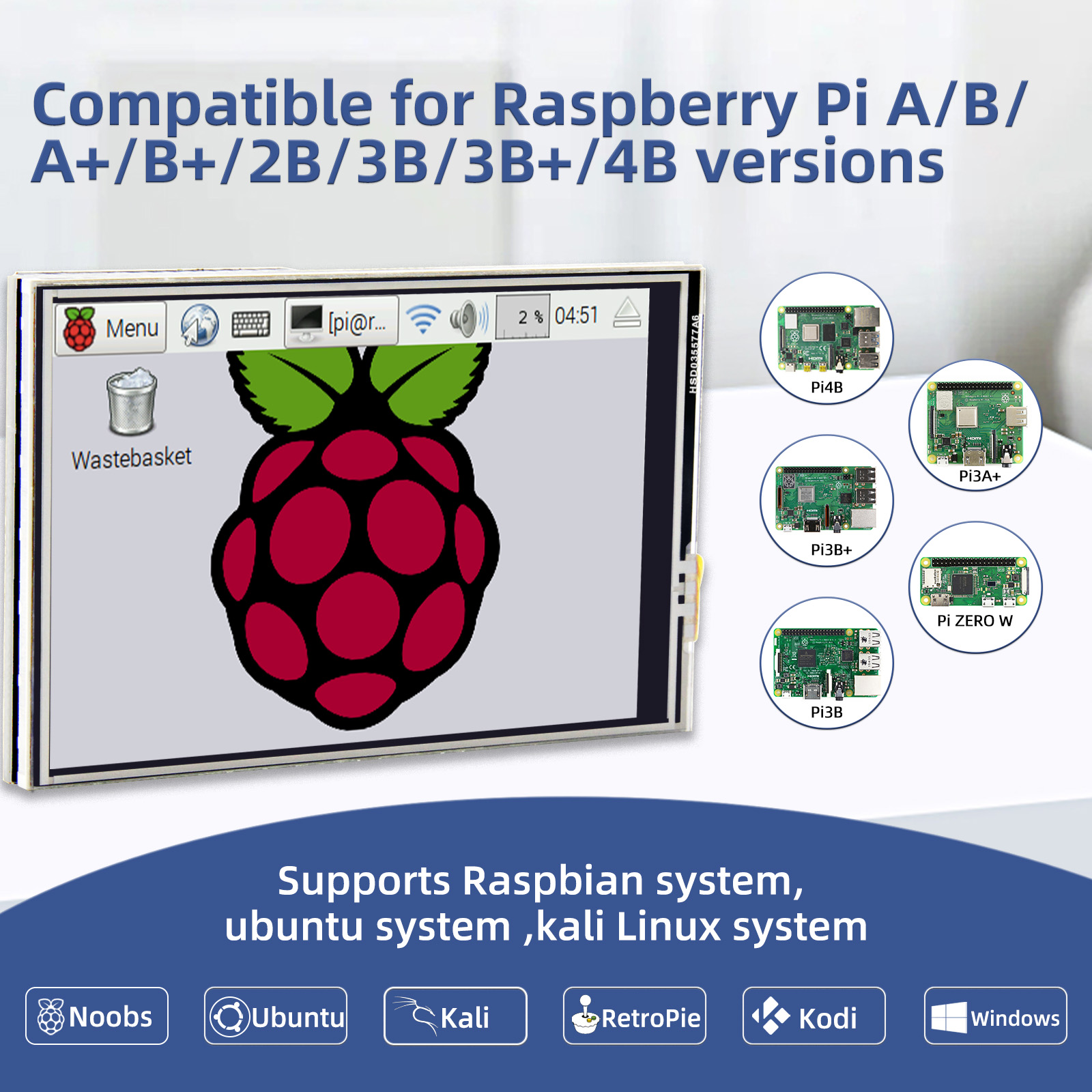 iPistBit 3.5 Inch Display for  - Turing Pi 2 ulasan dan harga